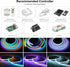 WS2812B 9.84FT 5V 5mm 160LEDs/m 480IC IC RGB COB LED Strip Individual Addressable Smart RGB Thin Dream Color Strips