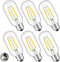 CRLight LED Tubular Bulb, 4000K Daylight White, 30W Equivalent, 300 Lumens, E26 Base, 6 Pack