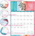 Wall Calendar 2025-2026, 18 Monthly Calendar from July 2025 to December 2026, Large Blocks, Twin-Wire Binding