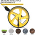 Zozen Measuring Wheel Collapsible with Kickstand, One Key to Zero, Starting Point Arrow, Cloth Carrying Bag 0-9,999 Ft