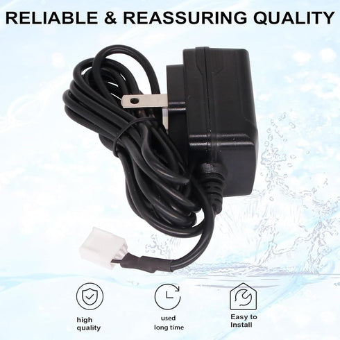 Water Softener Power Supply Cord Transformer 15V DC Adapter Compatible with V3186-06 for 2017+ Water Softener Valves