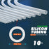 ZHANXUBIO (5/16"x7/16"-8x11mm, 10 Silicon Tubing,Food Grade Silicon Tubing,aquarium tubing,drip irrigation tubing,High