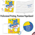 Large 30th Happy Birthday Card NobleWorks (8.5 x 11 Inch) - Funny 30 Year Milestone Bday Congrats, Jumbo Card J5176