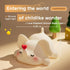 3 Dimmable Cute Love Elephant Night Light For Kids, LED Squishy Nursery Lamp Warm Brightness For Breastfeeding , Level