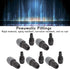 5 Set Self Locking Pneumatic Quick Connector, C Type Self Locking Air Compressor Hose Coupler Plug Socket, Duct Quick Connector Pneumatic Fittings (SP+PP-30) by Fafeicy