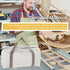 Tool Bag with Large Capacity Storage, Wear Resistant and Portable, 20in Wide Mouth for Auto Repair and Woodworking