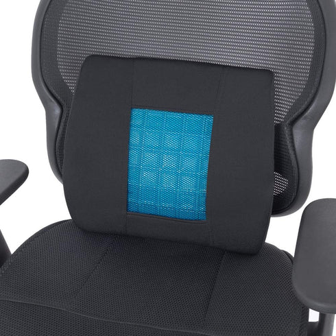 Tailbone (MTCG-100) Motor Trend Cooling Car Lumbar Support Cushion - Made with Memory Foam for Maximum Coccyx Comfort