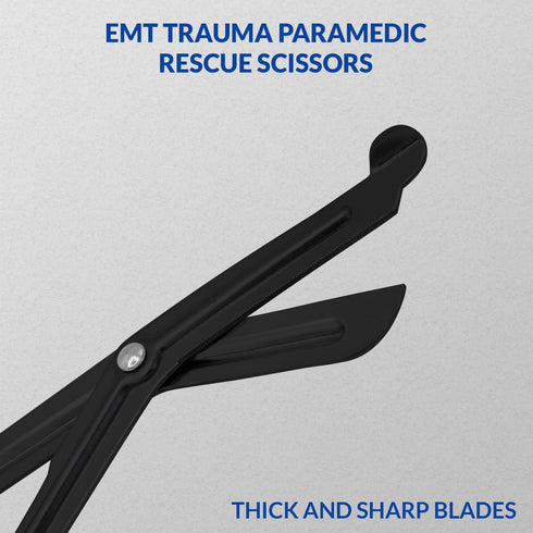 SURGHAUS MEDICAL 5.5 Inch) Bandage Scissors Stainless Steel Medical Scissors for Nurses Non-Stick Trauma Shears (Olive