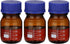 PATIKIL 3 Pack Reagent Media Storage Bottles, 100ml Borosilicate Glass Round Bottles with GL32 Blue Screw Cap for Lab