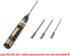 Readytosky RC Hex Bit 1.5 2.0 2.5 3.0mm Hex Head Allen Wrench Drill Bit Set for Screwdrivers Electric Screwgun/Power Drill by Readytosky