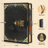 A5 260 8.6 5.8 WEMATE Locked Journal with Pen & Gift Box, Pages, Refillable, Hardcover Leather Password Notebook