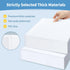 SUNEE 3 Ring Binder, 3 Inch, Clear View PVC-Free, Fits 8.5x11 Inches for School or Office