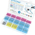 TICONN 720pcs Heat Shrink Butt Connectors Kit, AWG 24-10, Insulated Waterproof Electrical Marine Automotive Terminals