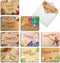 The Best Card Company 20 Boxed Thank You Cards (4 x 5.12 Inch) - Assorted Stationery Set (10 Designs, 2 Each)