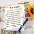 Frvyherz 1st 1st 2nd 3rd First Day of School Card for Kids, First Day of Schools Gifts for Daughter Son, Inspirational