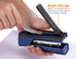Bostitch Office Dynamo Stand-Up Stapler with Built-in Pencil Sharpener, Staple Remover, Navy Blue
