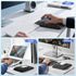 MEKASS Ergonomic Mouse Pad with Wrist Rest, Mouse Pad with Wrist Support for Pain Relief, Memory Foam Mousepad