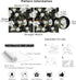 HAOKHOME 93169-1 Peel and Stick Gardenia Floral Wallpaper 17.7in x 9.8ft
