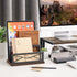 Snughome Desktop Mail Organizer, Desk Mail Organizer with 2-Slot Matte Black Metal Desktop Mail Sorter, Metal Storage File Holder Letter Sorter Organizer for Home or Office Desktop, Rustic Brown by Snughome