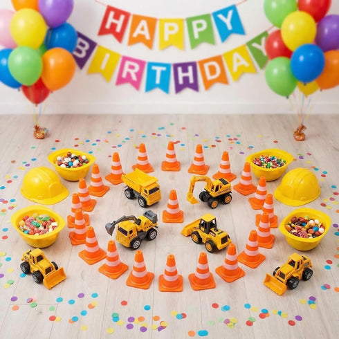 36/60/120 Pack 1 Inch Setups Orange Mini Traffic Cones.Perfect as Construction Party Favors,Durable Small Roadblock