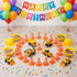 36/60/120 Pack 1 Inch Setups Orange Mini Traffic Cones.Perfect as Construction Party Favors,Durable Small Roadblock
