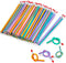Qyyiguf 80 Pcs 7 Inch Flexible Pencils,Soft Pencils with Eraser,Striped Magic Bendy