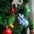 4 Pack 50LED 16FT 8 WATERGLIDE Outdoor Christmas Lights, Battery Operated Mini String Light with Modes & Timer, Xmas