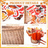 Blosssound Fall Bulletin Board Decorations Set, Autumn Cutouts, 3D Honeycomb Paper Pumpkin Maple Leaf for Thanksgiving
