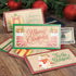 Set 6 (2 3 7 Inches, Current Holiday Season Money Cards of Christmas Cash Cards of Each Design), x Envelopes Included