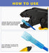 haisstronica 200PCS Heat Shrink Female Spade Connectors, 22-10 Gauge Electrical Spade Wire Connectors, Quick Disconnect