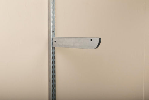 John Sterling BK-0102-14 FAST-MOUNT Double Bracket, 14-Inch, Galvanized, Silver
