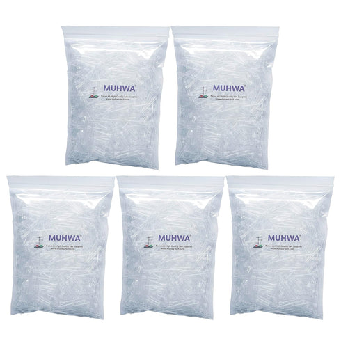 Laboratory 0.5-10µL Liquid Pipette Tips, Universal Pipette Tips, 5 x 1000 Pcs/Bag