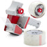 Mr. Pen Packing Tape Dispenser Gun 2-Inch, 4 Pack with Heavy Duty Clear Packing Tape