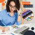 Sticky Tabs for Books, Notebooks & Documents, Eco-Friendly Index Tabs & Page Flags for Organizing, Self-Adhesive
