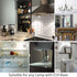 E14 Cooker Hood Bulbs 2-Pack, Daylight White 6000K, AC110V-130V, European Base, Replace Turkish Moroccan Lamp Bulb