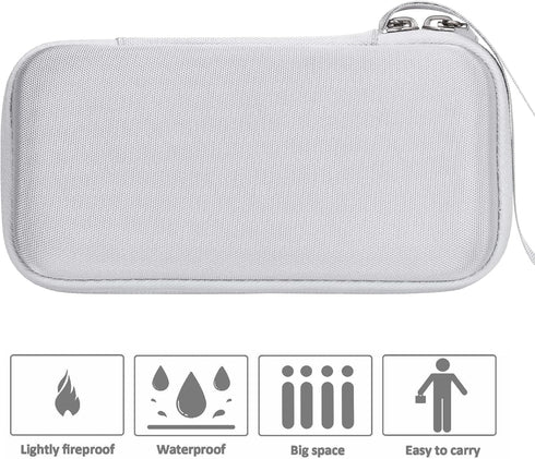 Khanka Hard Travel Case for Texas Instruments TI-30XIIS Scientific Calculator, Case Only (White)