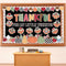 Fall Turkey Bulletin Board Set, DIY Turkey Cutouts, Autumn Thankful Tree Classroom Decorations, Fall Leaves Pumpkin