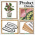 Set Set Qilery Bookshelf Bulletin Board Plant Motivational Classroom Decor Reading Library Bulletin Board Inspirational