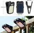 60 3 (2 Pack) Tryme Clip on Solar Lights Outdoor Motion Sensor Lights LEDs, Modes, Dual Charging, Portable Waterproof