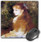 Mlle. Irene Cahen dAnvers by Pierre-Auguste Renoir - Mouse Pad, 8 by 8 inches (mp_128097_1) by 3dRose