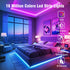 300ft 24Key VOLIVO LED Strip Light Bluetooth, Color Changing LED Strip Lights for Bedroom, Music Sync RGB Lighting