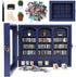 Anxiety Bookshelf Mini Books Display for Stress Relief and Fun Decor Small