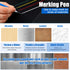2 Pcs Welders Pencil with 48 PCS Round Refills, Mechanical Pencils for Metal Welding Marker, Tube Pipe Fitter
