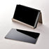 Maxdot 2 Pack Stainless Steel Business Card Holders, Desktop Credit Name Card Display Organizer, Rose Gold