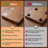 Skrfren 8 1.6 Inch PCS Rubber Feet for Cutting Board Non-Slip Feet Silicone Pads Self Adhesive No Screws Needed Prevent