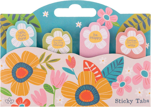Karma, 100 Sticky Paper Tabs, Cute Page Markers, Colorful Annotation Sticky Tabs for Books