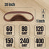 POWERTEC 1x30 Sanding Belts - 18PK with 3 Each of 60/80/120/150/240/400 Grits for Belt Grinder and Woodworking
