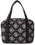 DIWI Extra Large Quilted Bible Cover 11.25 x 8.25 x 2.75 Inches - Good Book Tote Case (C2 Deep Night, XL)