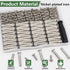 130PCS M4 (65Set) Furniture Joint Connector Bolt & Cap Nut Kit, Furniture Screw Bolts Cabinet Panel Connector Binding