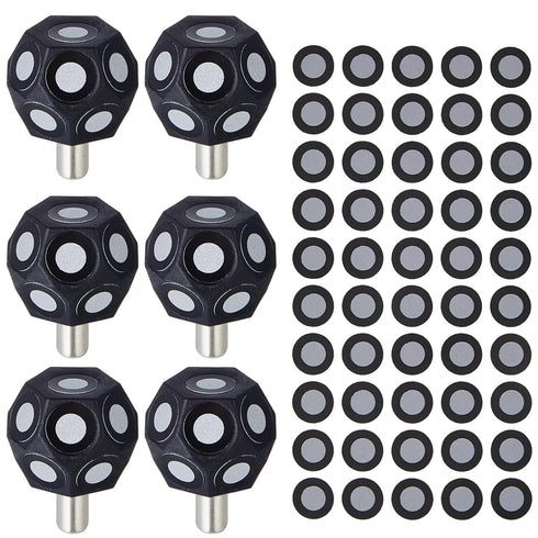 Kingdder 6 Pcs Multi-Angle Marker Set 2 Sheet 100 Point 6.0 mm